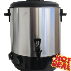 DESKI Einkoch- und Glühweinautomat 2in1 27 Liter Edelstahl