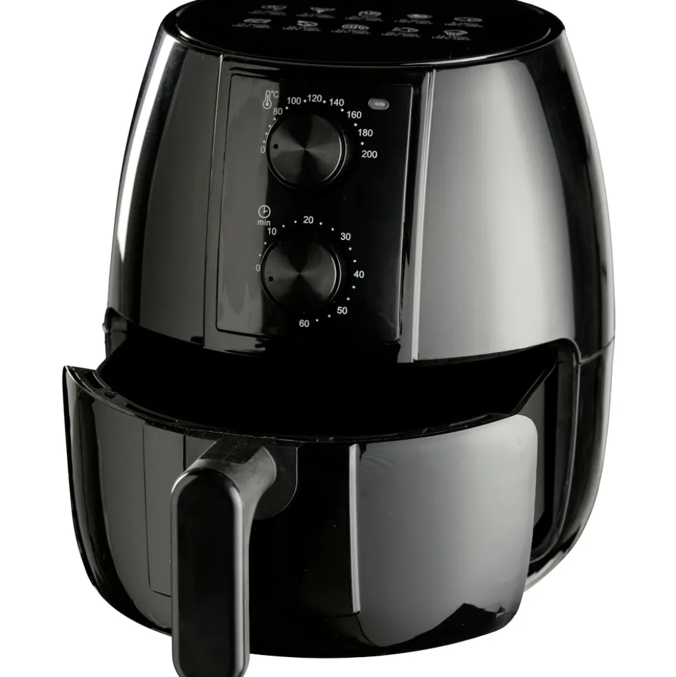 DESKI Heißluftfritteuse 2,5 Liter 1000 Watt
