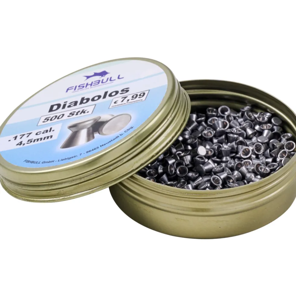 Diabolo 4,5 mm 500 Stück Cal.177 Luftgewehr-Munition