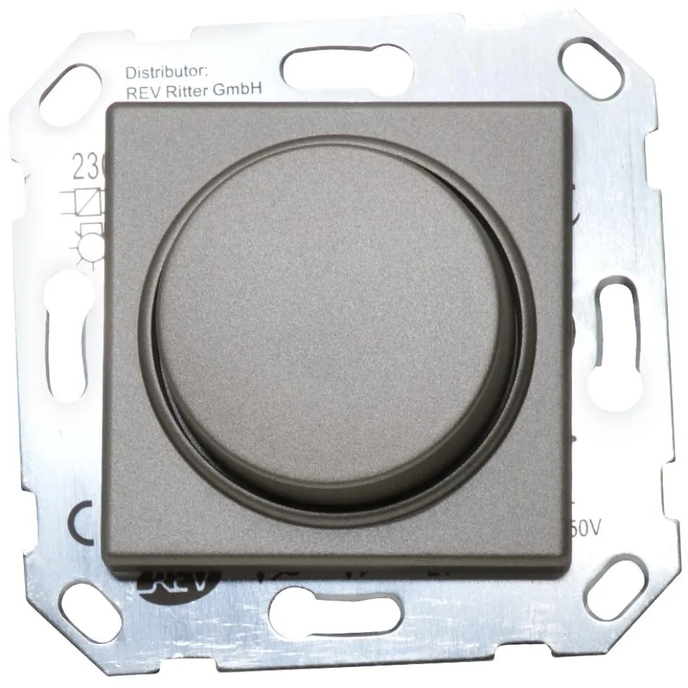Dimmer NV500VA 500W Trend maron konventioneller Helligkeitsregler