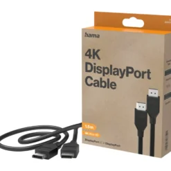 DisplayPort-Kabel DP 1.2 Ultra-HD 4K 1,50m, schwarz