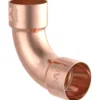 Doppel-Bogenmuffe 90° Kupfer-Lötfitting 12 mm - Nr. 5002a