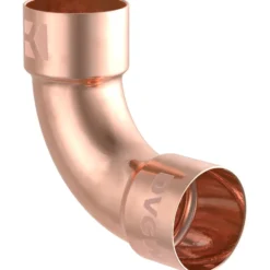 Doppel-Bogenmuffe 90° Kupfer-Lötfitting 22 mm - Nr. 5002a