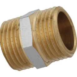 Doppelnippel verchromt 3/8'' AG x 3/8" AG