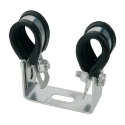 Doppelrohrschelle 21-23 mm schallgedämmt