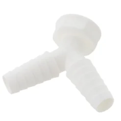 Doppel-Schlauchtülle für Waschgerätesiphon 1"x3/4"