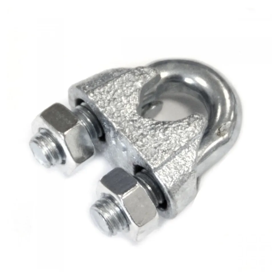 Drahtseilklemme 13 mm aus verzinktem Stahl