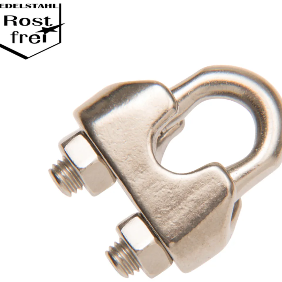 Drahtseilklemme 4 mm Edelstahl