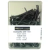 Drahtstifte 1,8 x 35 mm aus blankem Eisen 150 g