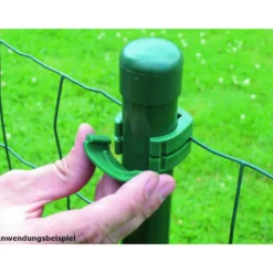 Drahtzaun-Set Fix-Clip Pro® grün 25 m x 153 cm
