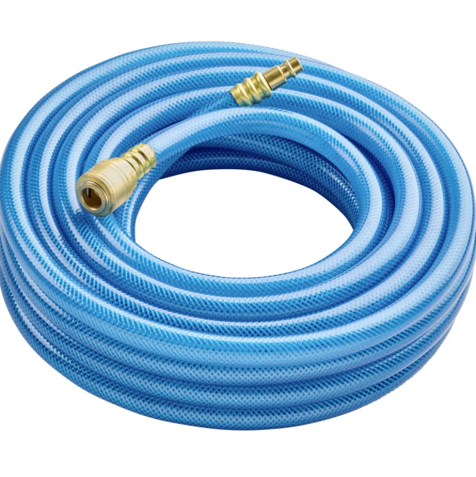 Druckluftschlauch 9mmx10m 3/8" 17bar Schnellkupplung