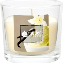 Duftkerze Vanilla Dream im Glas 65 x Ø 70 mm
