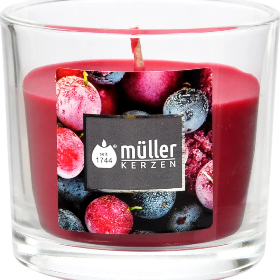 Duftkerze Wild Berries im Glas 65 x Ø 70 mm