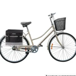 DUNLOP Doppel-Fahrradtasche wasserdicht 2 x 13 Liter