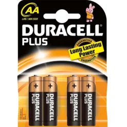 Duracell Plus Power Batterien AA 1,5V LR6 4 Stück Mignon