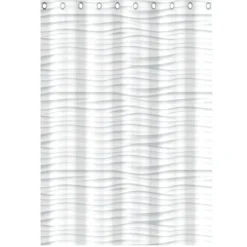 Duschvorhang White Wave