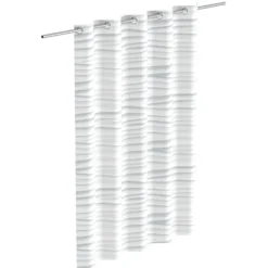 Duschvorhang White Wave