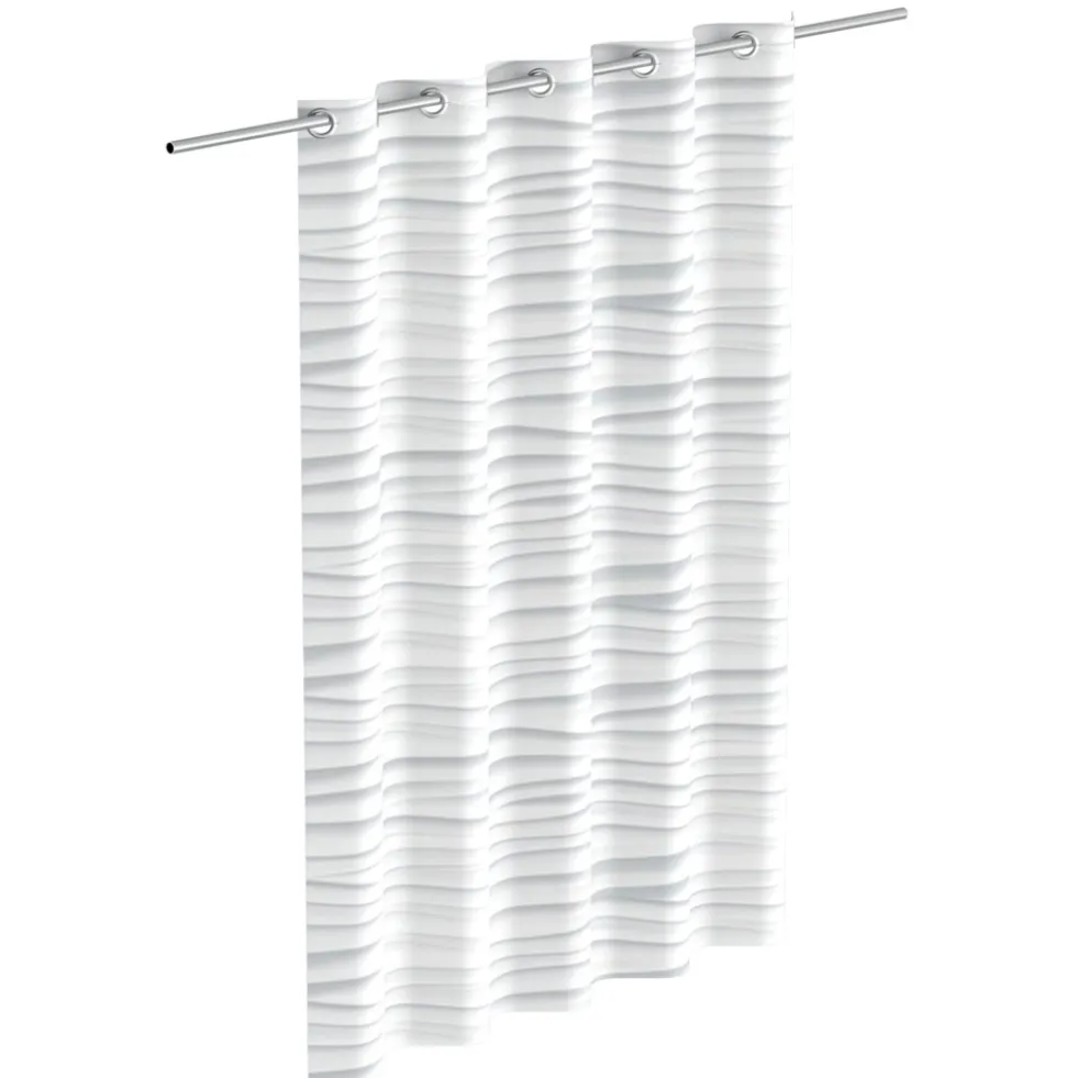Duschvorhang White Wave