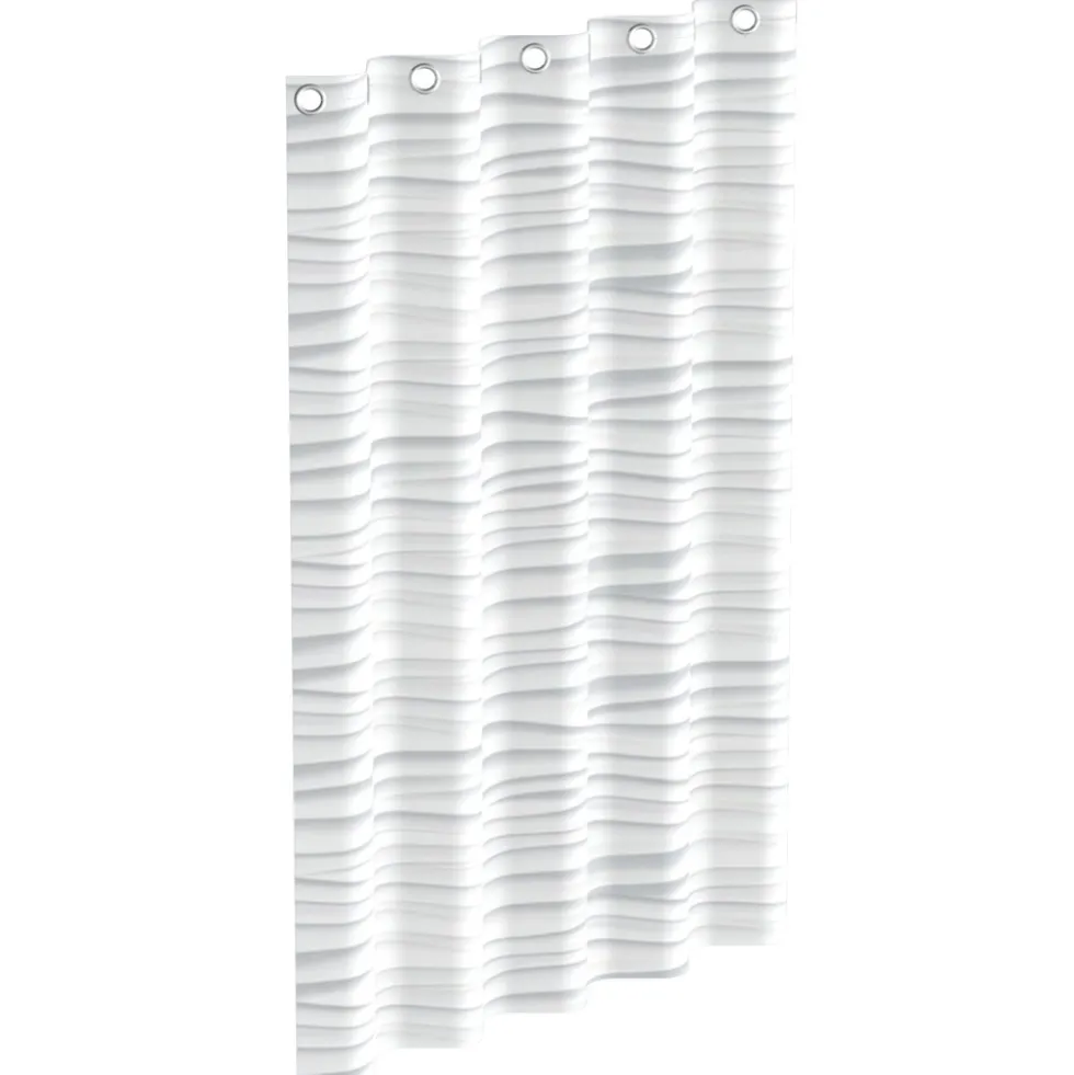 Duschvorhang White Wave