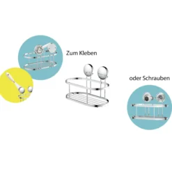 Dusch-Wandablage 180 x 130 x 110 mm
