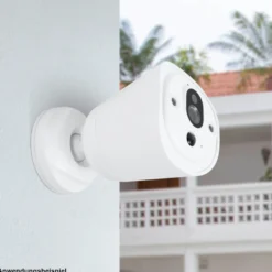 Easy IP-Cam HD Überwachungskamera Wireless TX-55 in weiß