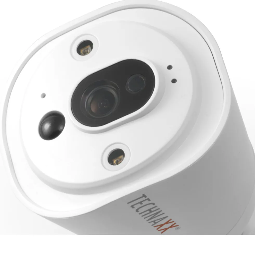Easy IP-Cam HD Überwachungskamera Wireless TX-55 in weiß