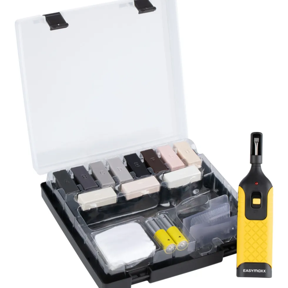EASYmaxx Reparatur-Set Vinyl und Plastik 19-tlg. 3 Volt