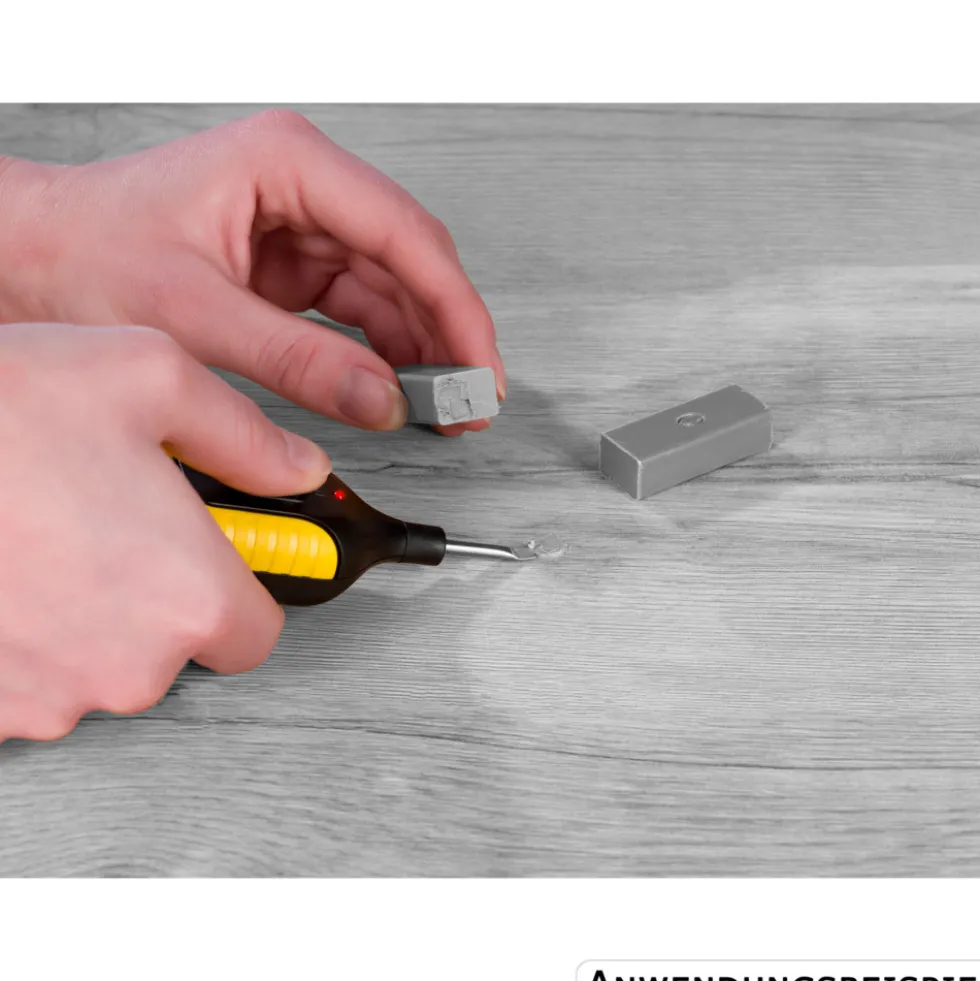 EASYmaxx Reparatur-Set Vinyl und Plastik 19-tlg. 3 Volt