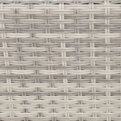 Eckbank-Lounge "Valencia Smoke" mit Aluminiumgestell B-Ware