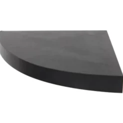 Eckregal schwarz 29 x 29 cm