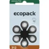 ECO Pack Hörgerätebatterie Typ312
