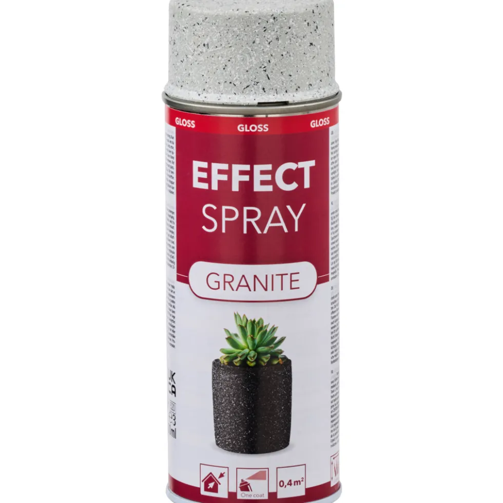 Effect Spray Granit matt hellgrau 400 ml