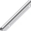 Einfass-Profil Aluminium eloxiert 1000 x 26 x 13 mm silberfarben gelocht