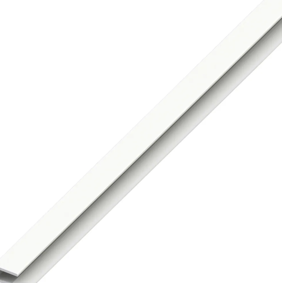 Einfassprofil PVC 1000 x 4 x 15 x 1 mm weiß