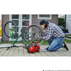 Einhell Akku-Kompressor TE-AC 36/6/8 Li OF Set-Solo mit 6-Liter-Tank und Zubehörset