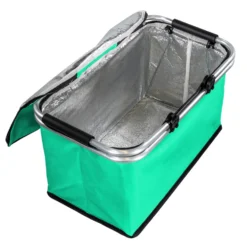 Einkaufskorb isoliert 48 x 28 x 24 cm aus Polyester