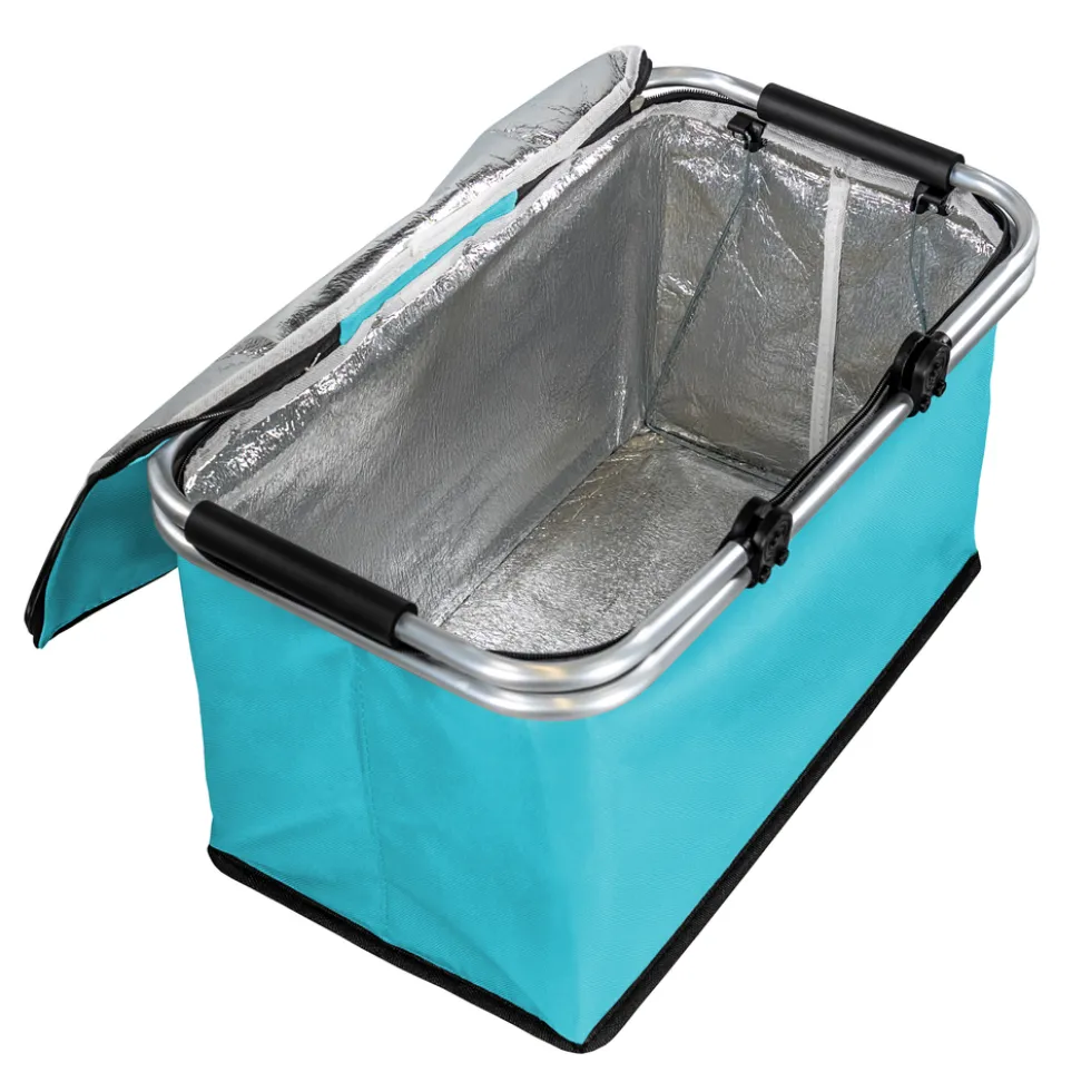 Einkaufskorb isoliert 48 x 28 x 24 cm aus Polyester