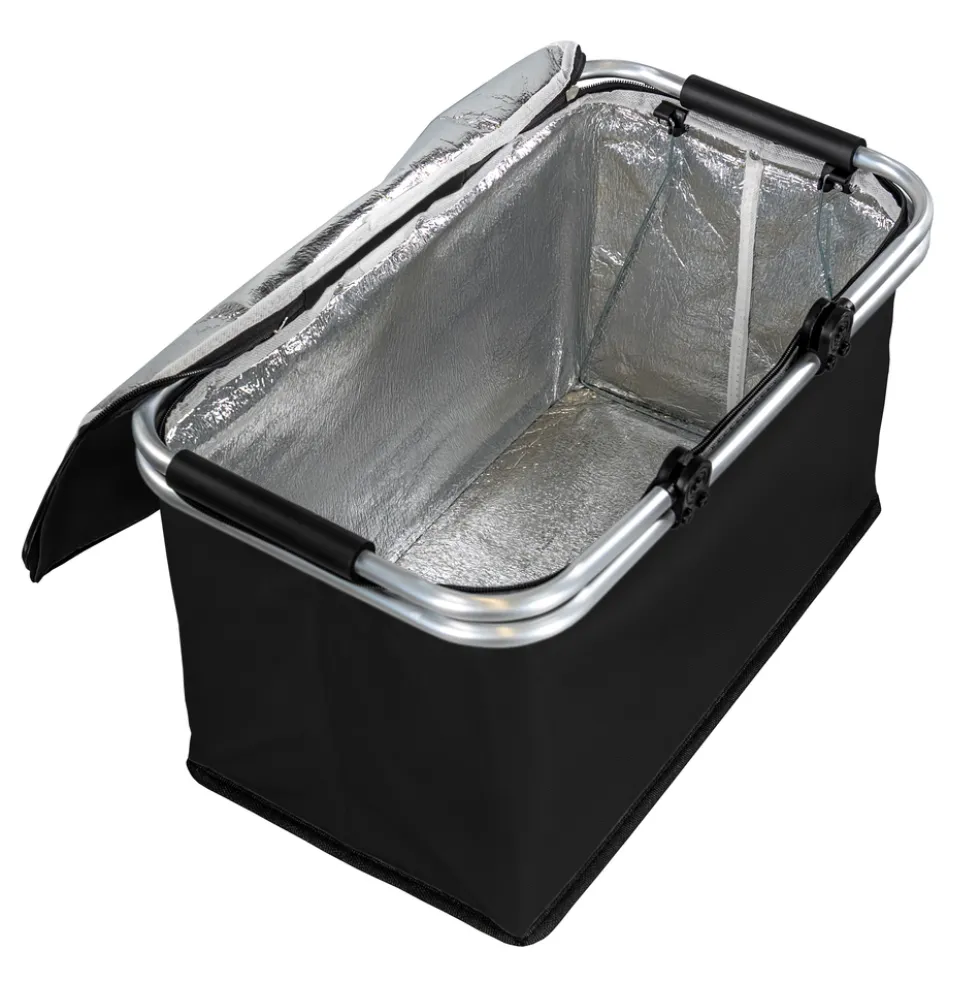 Einkaufskorb isoliert 48 x 28 x 24 cm aus Polyester
