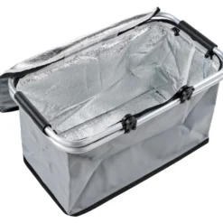 Einkaufskorb isoliert 48 x 28 x 24 cm aus Polyester
