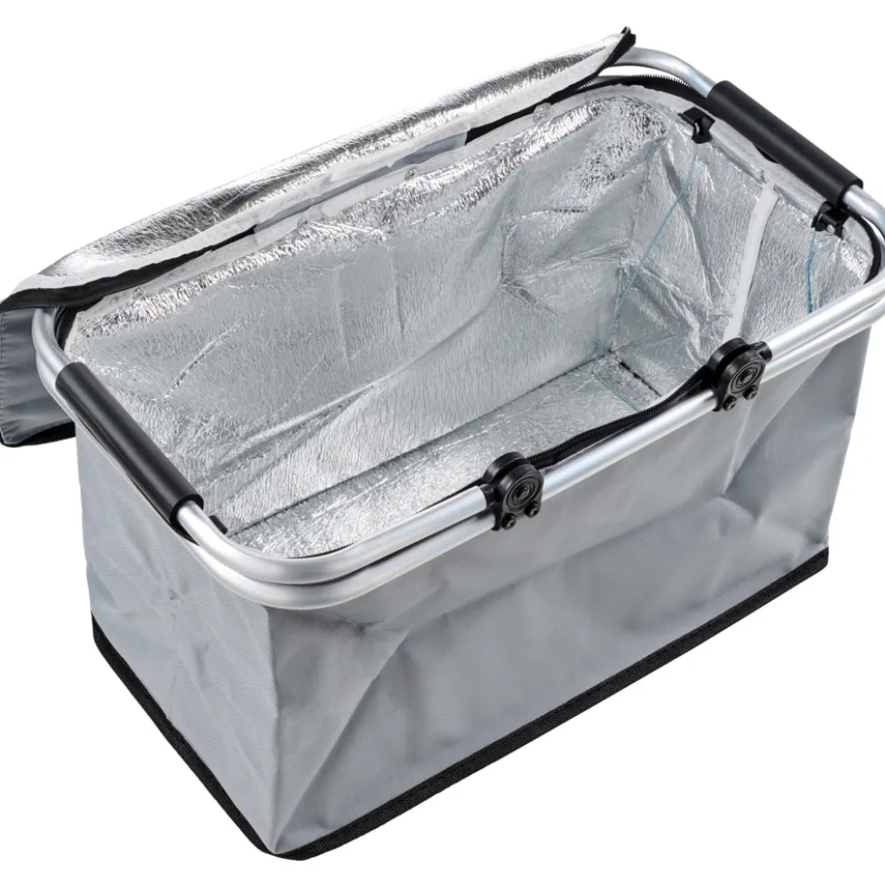 Einkaufskorb isoliert 48 x 28 x 24 cm aus Polyester