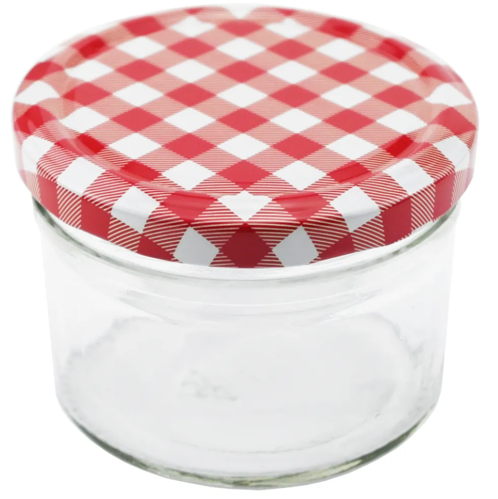 Einmachgläser 3 Stück 230 ml mit Deckel
