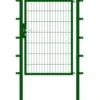 Einzeltor Flexo 1000 x 1400 mm mit Pfosten 60 x 60 mm in Grün