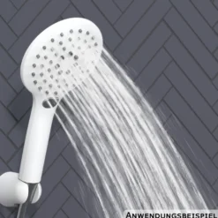 eisl Handbrause Relax verchromt mit weißem Brausekopf