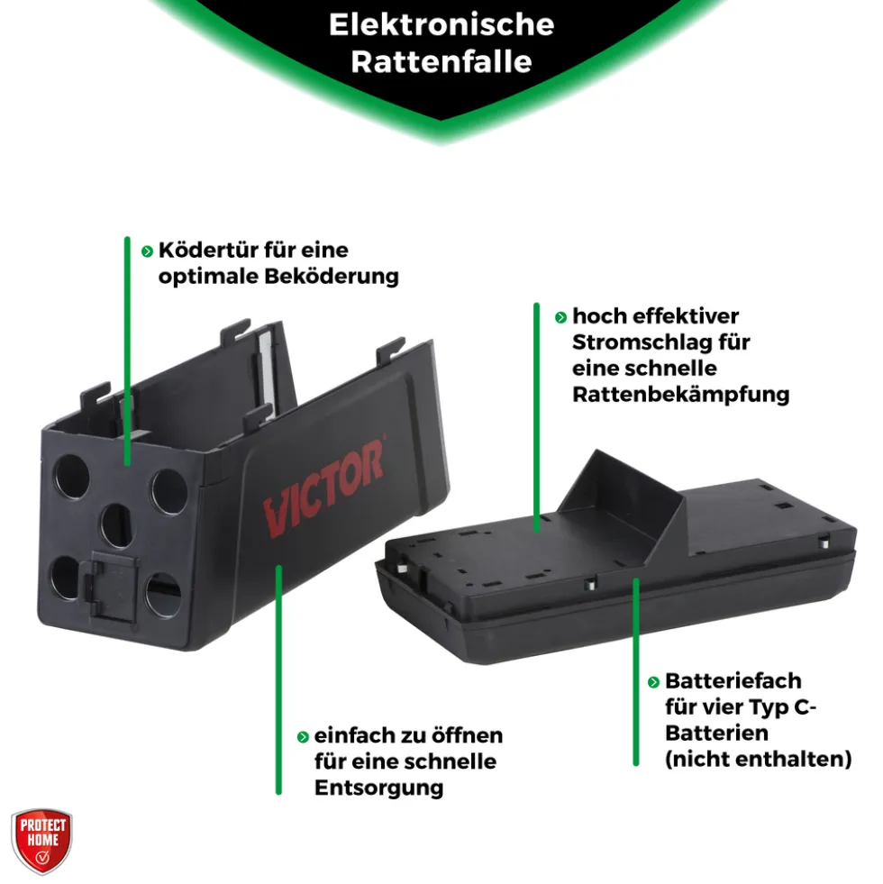 Elektronische Rattenfalle
