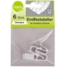 Endfeststeller 6 Stück aus Kunststoff