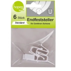 Endfeststeller 6 Stück aus Kunststoff