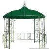 Ersatzdach für Pavillon Burma rund, Ø 3 m, Grün