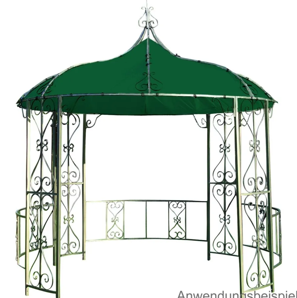 Ersatzdach für Pavillon Burma rund, Ø 3 m, Grün