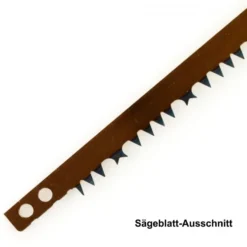 Ersatzsägeblatt 760 mm Sägeblatt Bügelsäge Handsäge gehärtete Zähne Säge