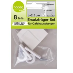 Ersatzträger-Set 2,5 cm für Caféhausstangen